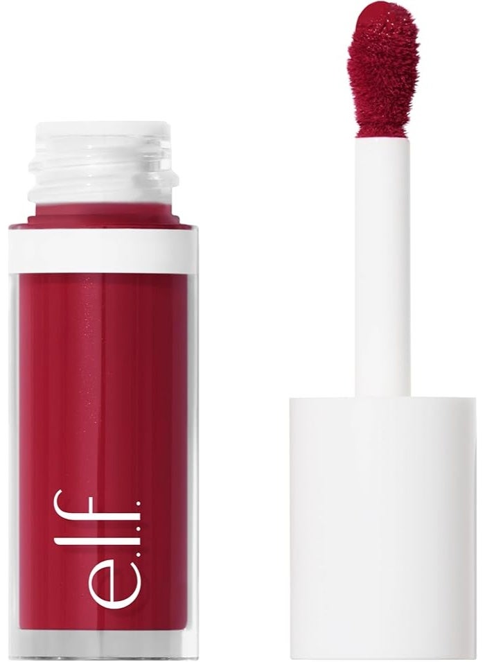 e.l.f. Camo Liquid Blush, Long-Lasting Liquid Blush For High-Pigment Colour, Creates A Soft, Dewy Finish, Vegan & Cruelty-Free, Berry Well